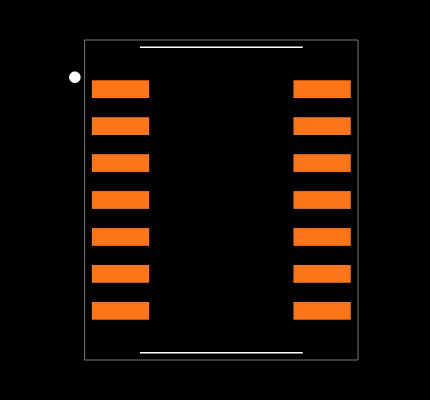 LM324NSRE4 Footprint