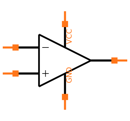 LM324NSRE4 Symbol