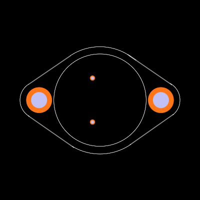 LM338K STEEL Footprint