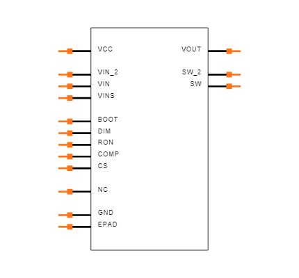LM3406MH/NOPB Symbol