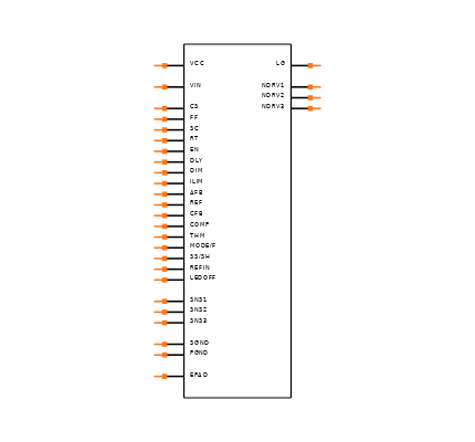 LM3431AMH/NOPB Symbol