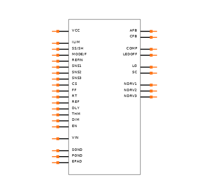 LM3431AQMH/NOPB Symbol