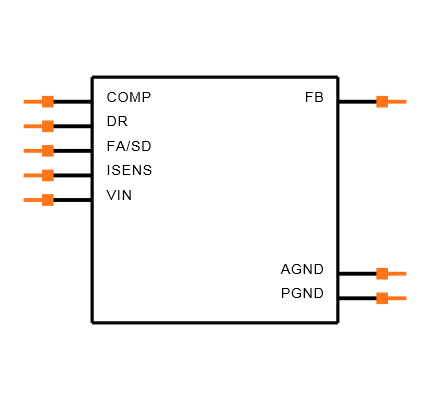 LM3478QMM/NOPB Symbol