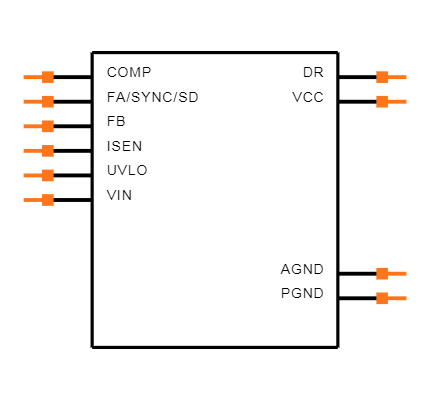 LM3481QMMX/NOPB Symbol