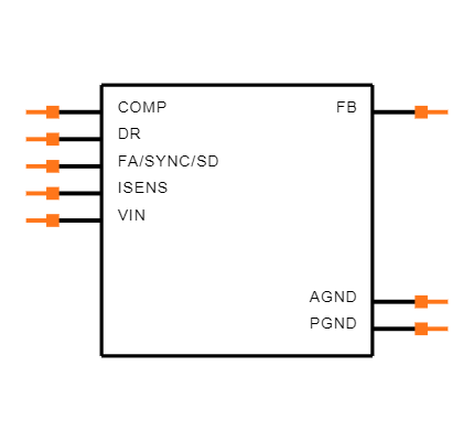LM3488QMM/NOPB Symbol