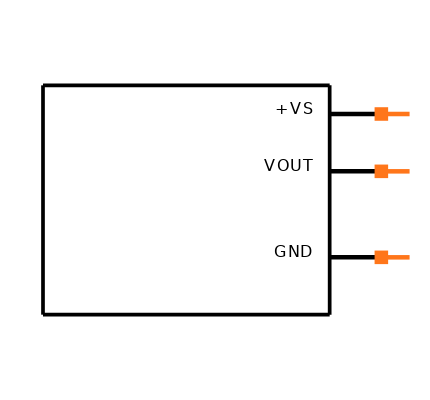 LM34DMX/NOPB Symbol