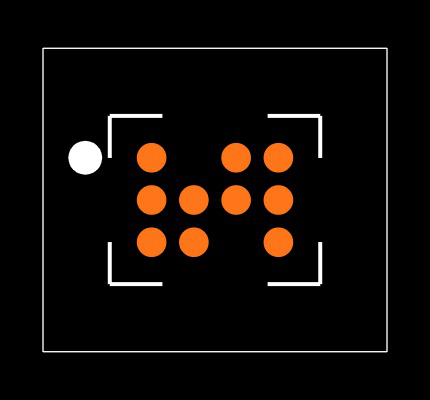 LM3555TLX/NOPB Footprint