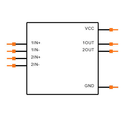 LM358PW Symbol