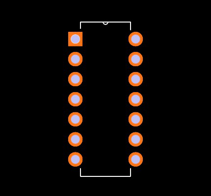 LM361N/NOPB Footprint