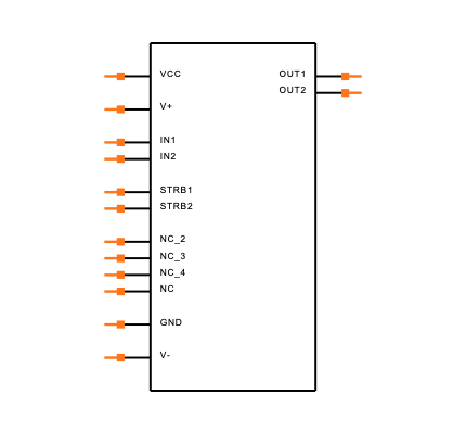LM361N/NOPB Symbol