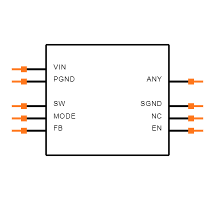 LM3676SD-ADJ/NOPB Symbol