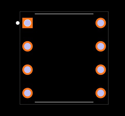 LM386N-3/NOPB Footprint