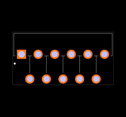 LM3875TF/NOPB Footprint