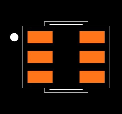 LM3880QMFE-1AC/NOPB Footprint