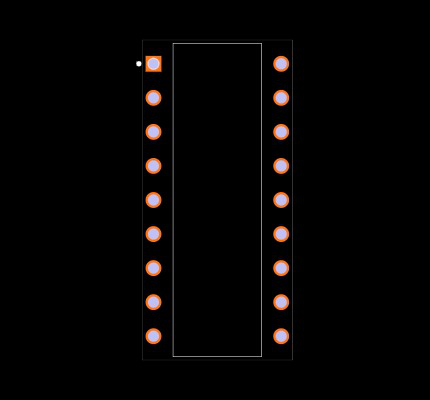 LM3914N-1 Footprint