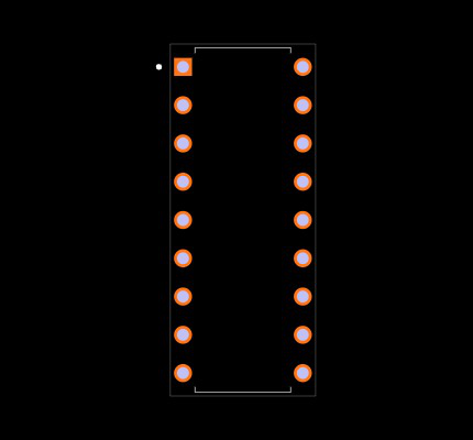 LM3916N Footprint