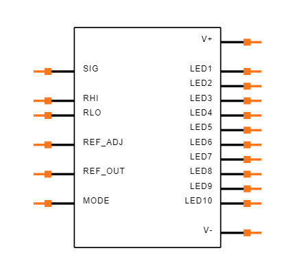 LM3916N Symbol