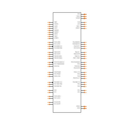 LM3S1133-IQC50-A2 Symbol