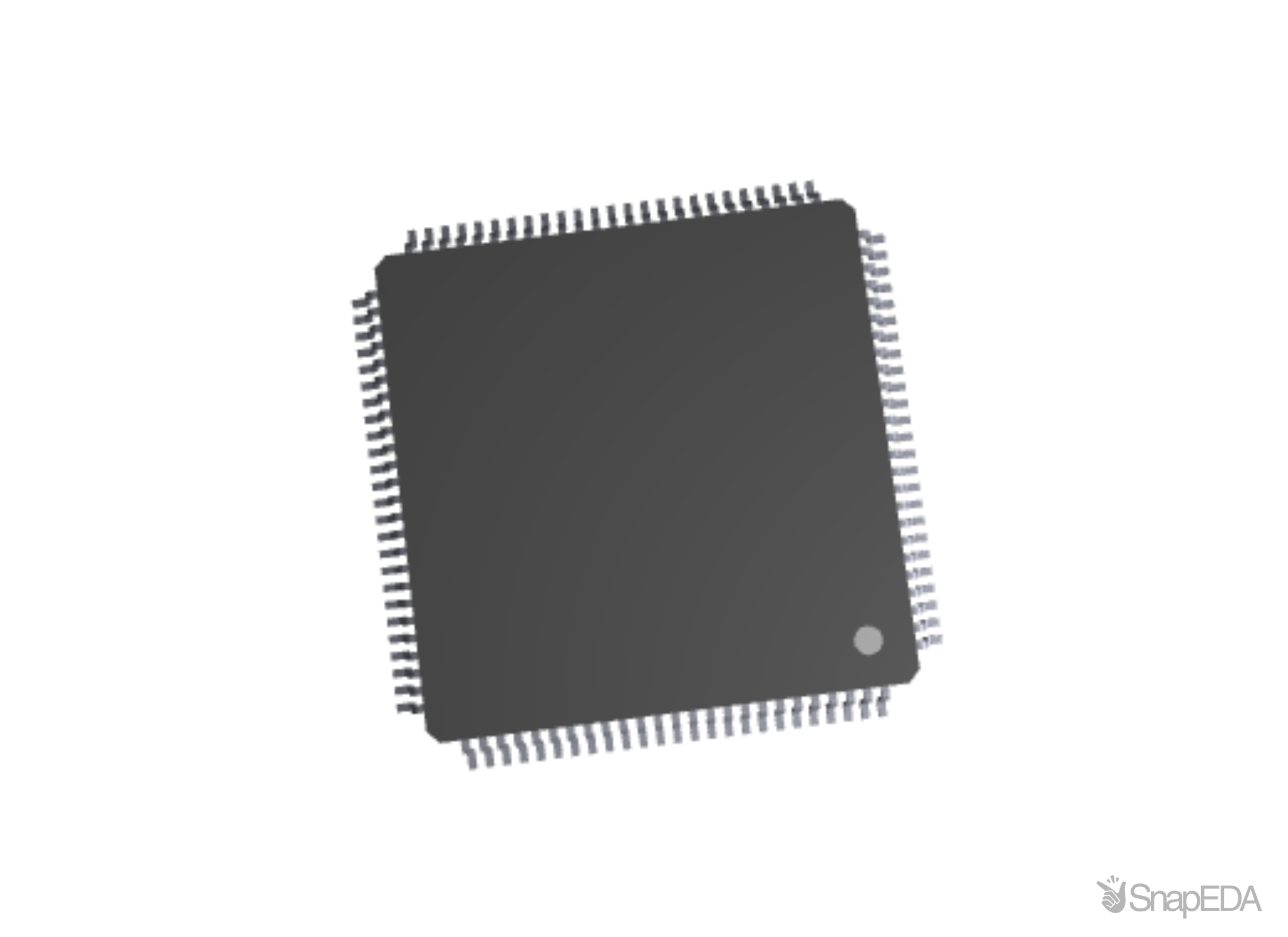 LM3S2965-IQC50-A2 3D Model