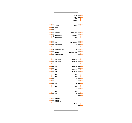 LM3S5747-IQC50-A0T Symbol