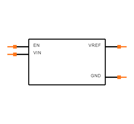 LM4132BMF-1.8/NOPB Symbol