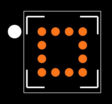LM4985TM/NOPB Footprint