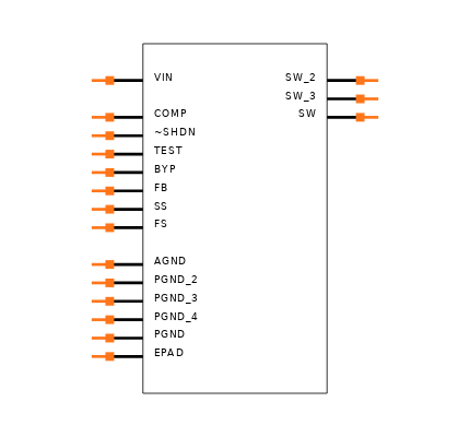 LM5000SD-3/NOPB Symbol