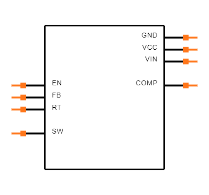 LM5001IDRQ1 Symbol