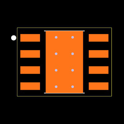 LM5013QDDARQ1 Footprint