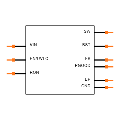 LM5013QDDARQ1 Symbol