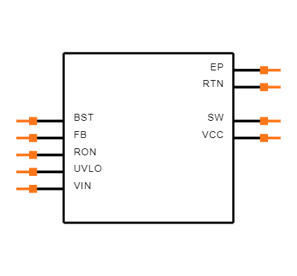 LM5017MRX/NOPB Symbol