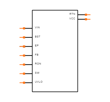 LM5019MRX/NOPB Symbol