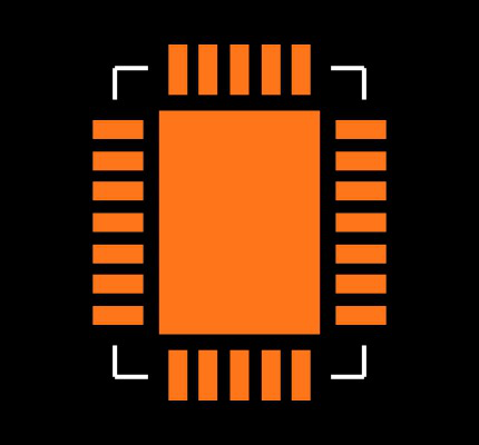 LM5035BSQ/NOPB Footprint