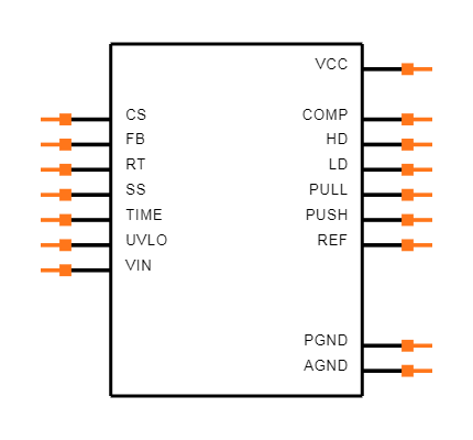 LM5041AMTCX/NOPB Symbol