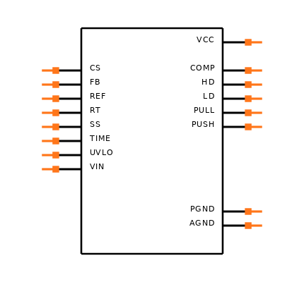 LM5041BMTC/NOPB Symbol