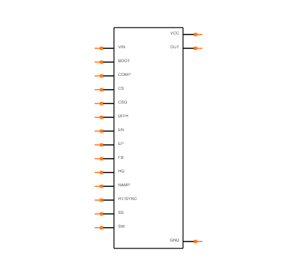 LM5088QMH-1/NOPB Symbol