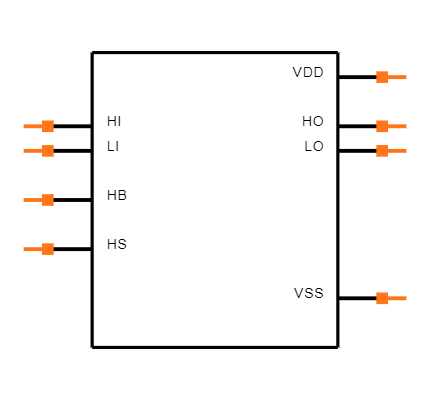 LM5101AM/NOPB Symbol