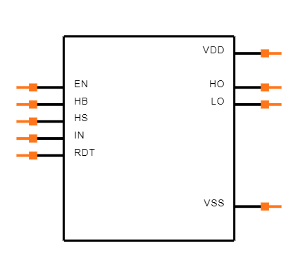 LM5106MMX/NOPB Symbol