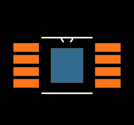 LM5111-1MYX Footprint