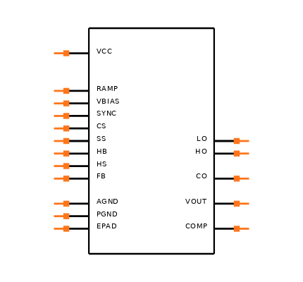 LM5115SDX/NOPB Symbol