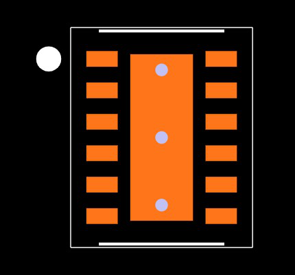 LM5155DSSR Footprint