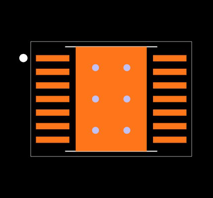 LM51561HQPWPRQ1 Footprint