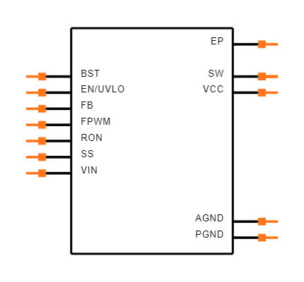 LM5161PWPT Symbol