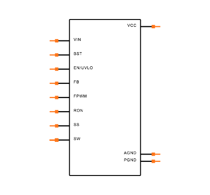 LM5161QPWPRQ1 Symbol