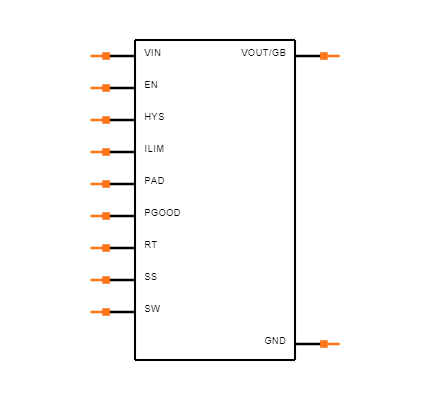 LM5165DRCR Symbol