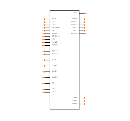 LM5175PWPR Symbol