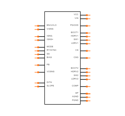 LM5176QPWPRQ1 Symbol