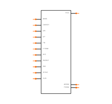 LM53602AMPWPR Symbol