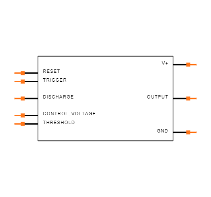 LM555CMM/NOPB Symbol