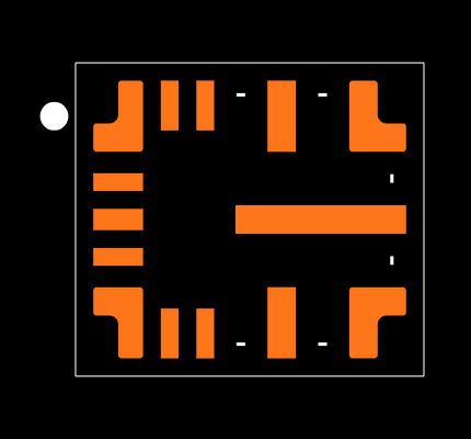 LM61430AFSQRJRRQ1 Footprint